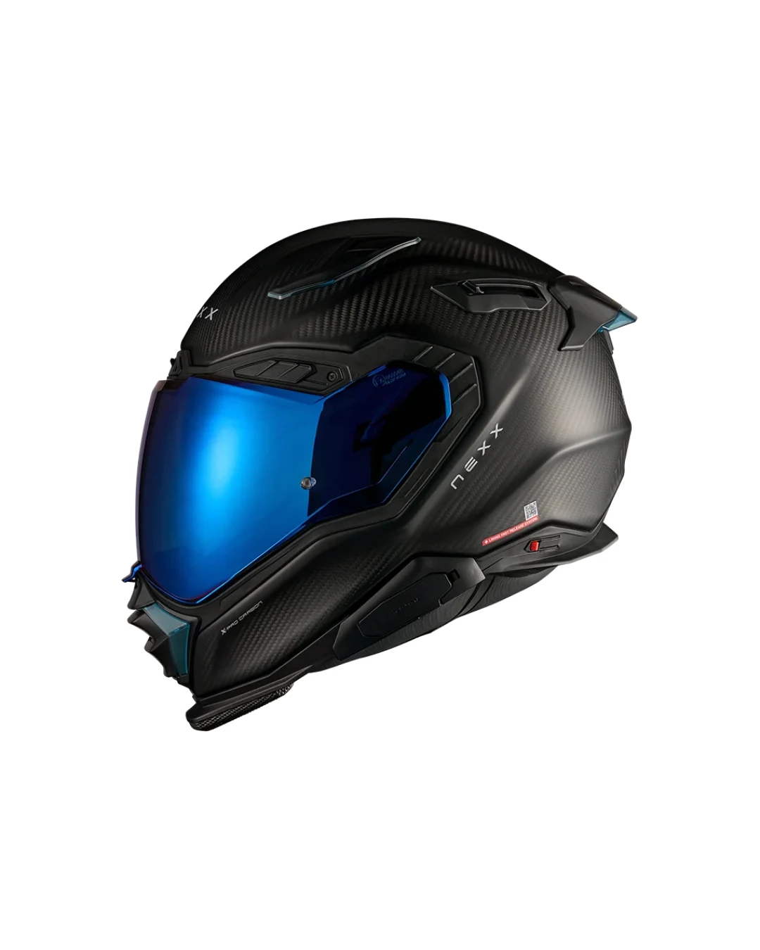 Каска NEXX X.WST3 ZERO PRO CARBON BLUE MATT