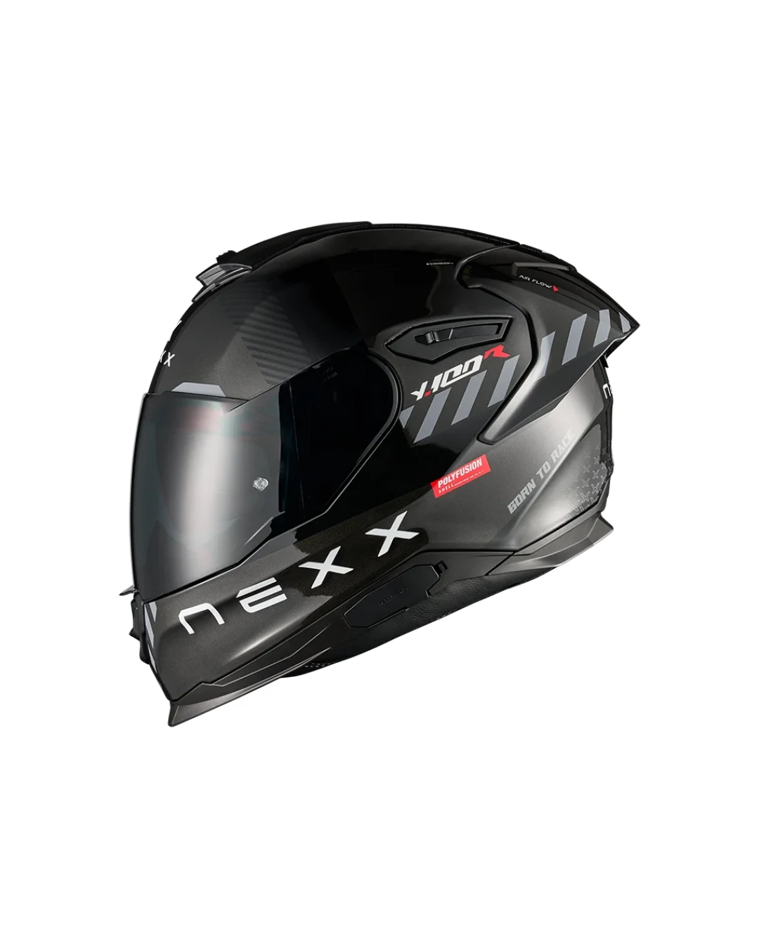Каска NEXX Y100R FADE BLACK RED