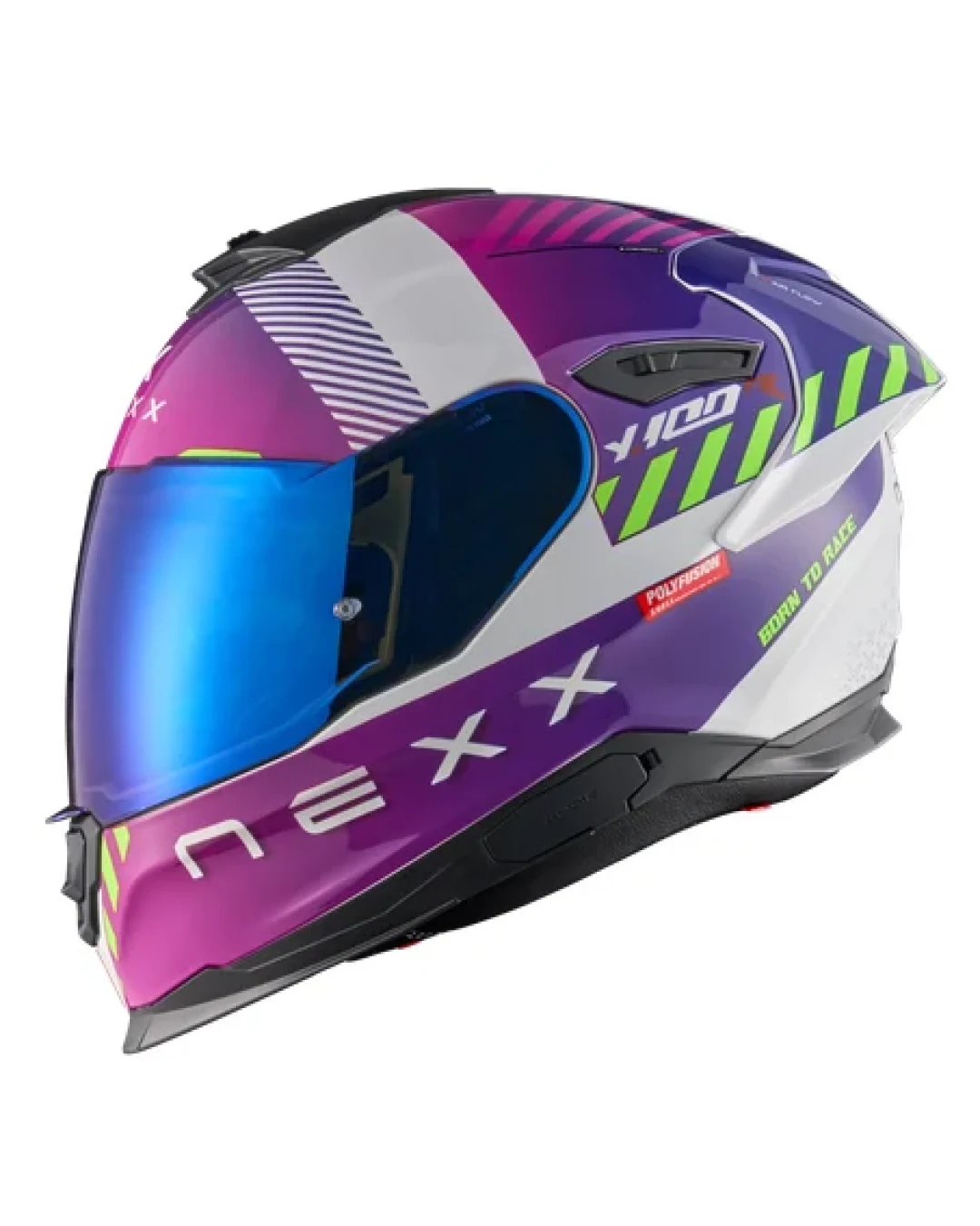 Каска NEXX Y100R FADE PURPLE WHITE