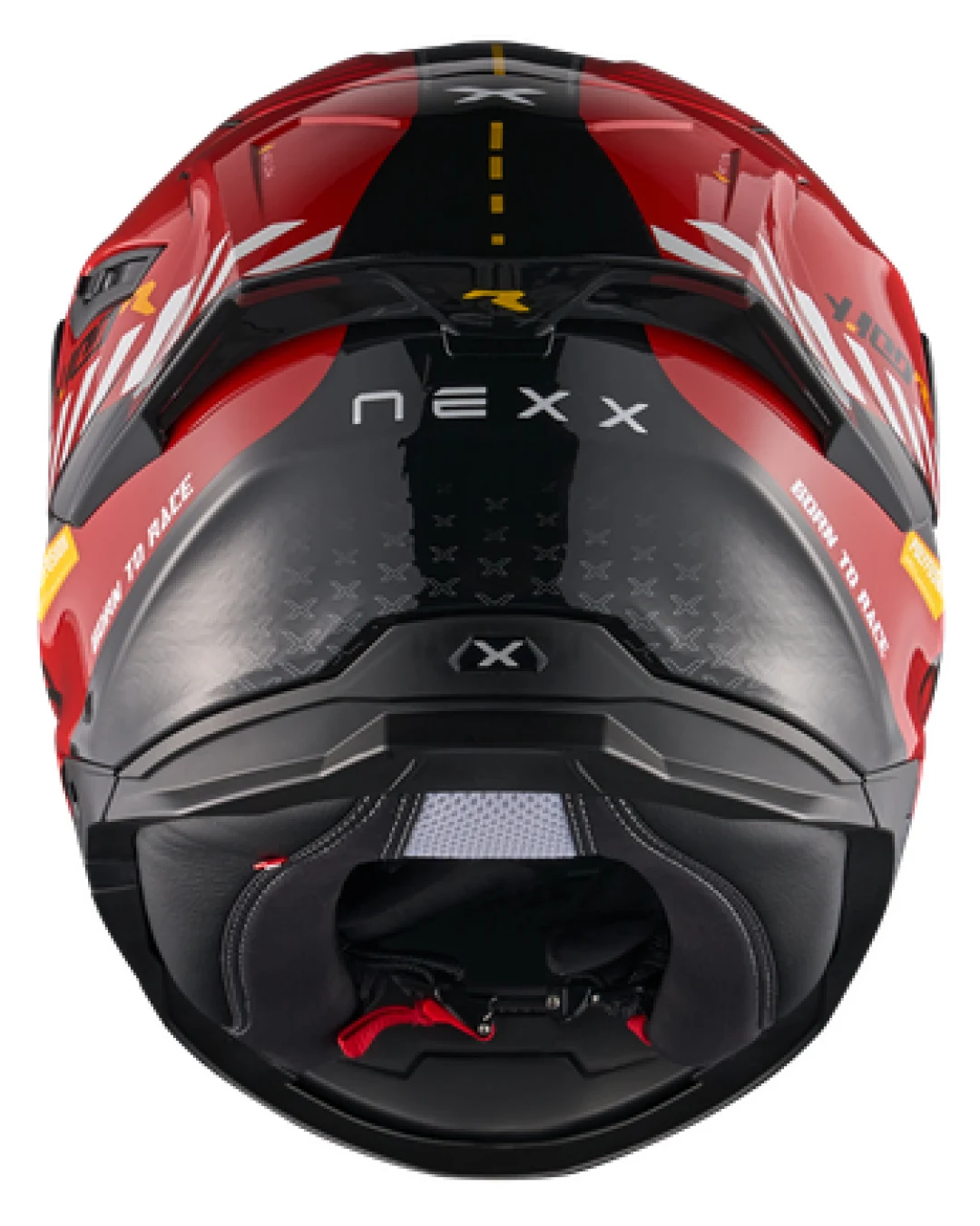Каска NEXX Y100R FADE RED BLACK
