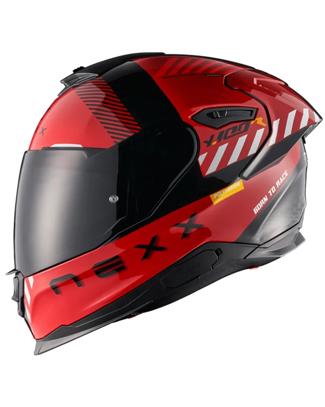 Каска NEXX Y100R FADE RED BLACK
