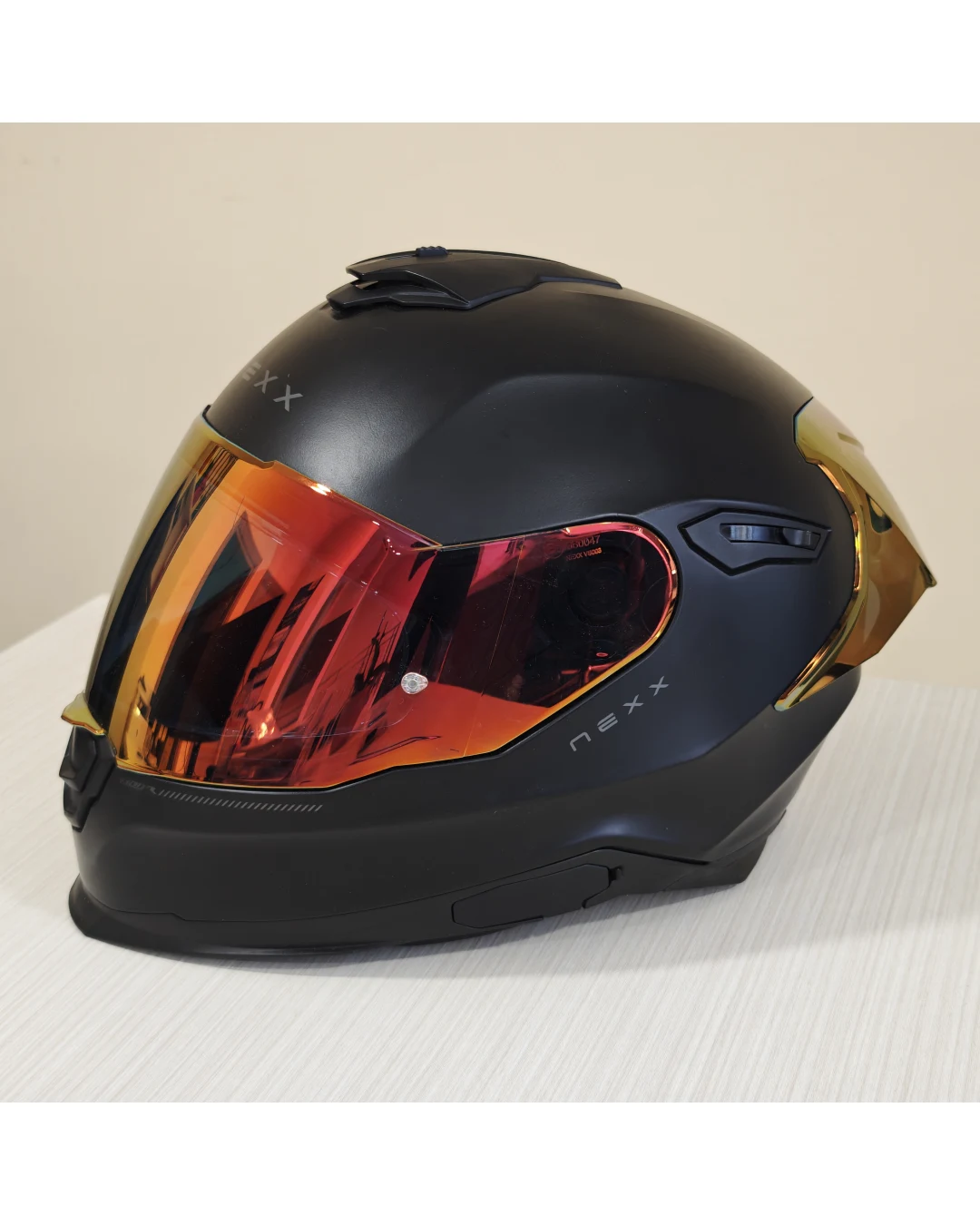 Каска NEXX Y100R SUBSONIC BLACK RED MATT - ВЪРНАТА БРОЙКА