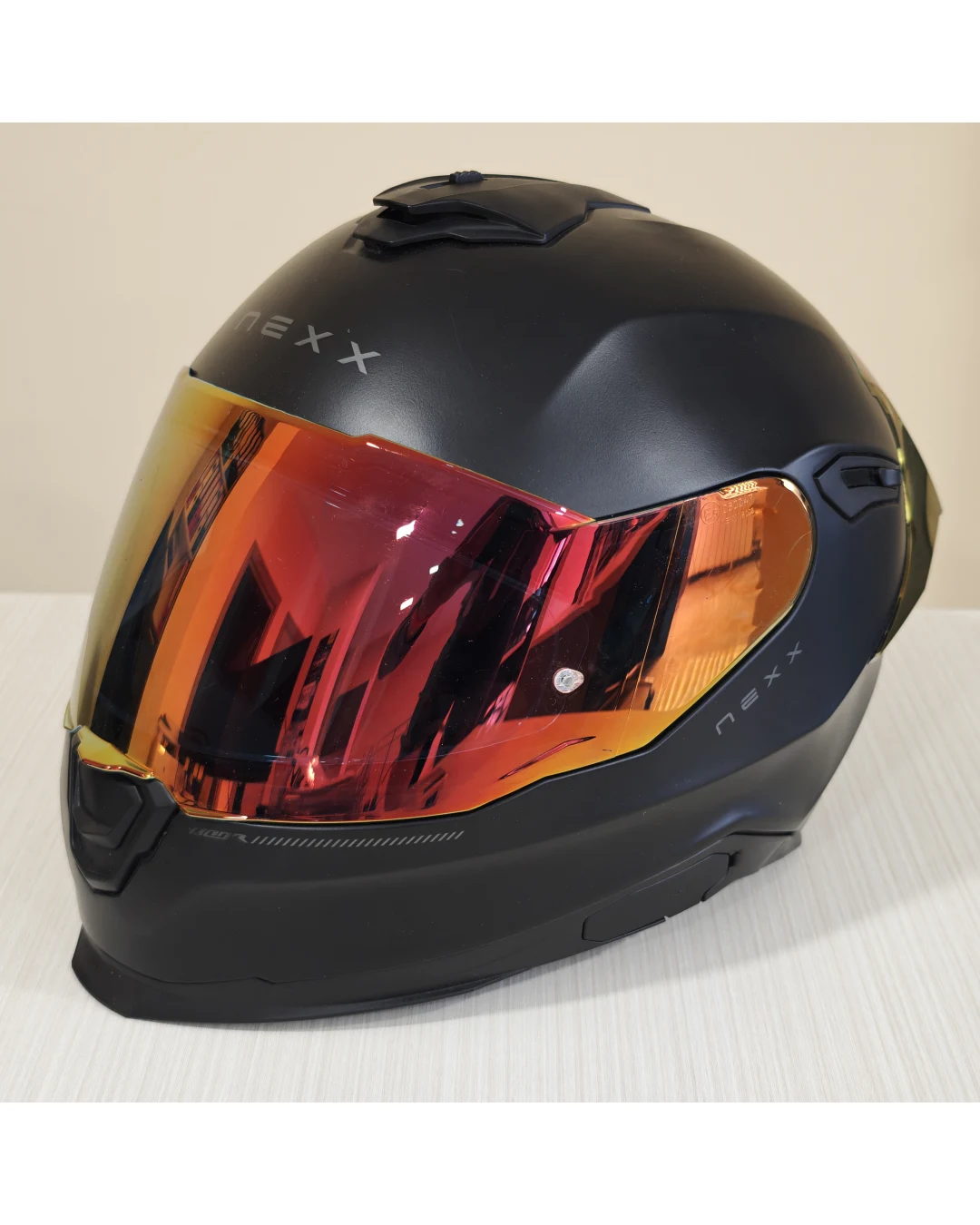 Каска NEXX Y100R SUBSONIC BLACK RED MATT - ВЪРНАТА БРОЙКА