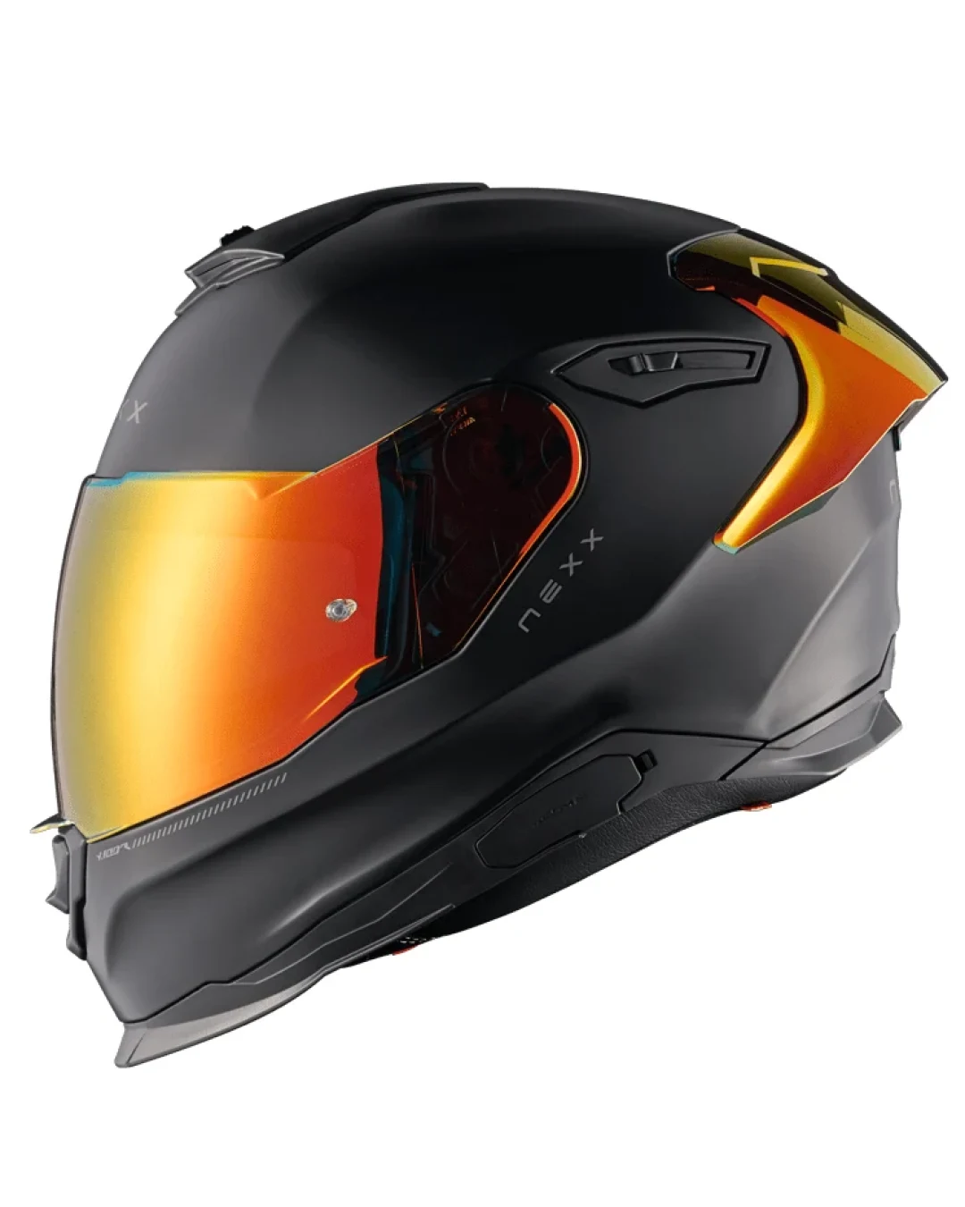 Каска NEXX Y100R SUBSONIC BLACK RED MATT