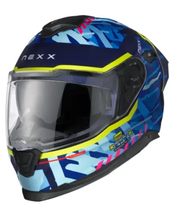Каска NEXX Y100R URBANGRAM INDIGO BLUE MATT