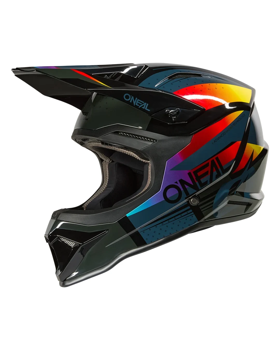 Каска O'NEAL 1SERIES RC BLACK/MULTI V.26