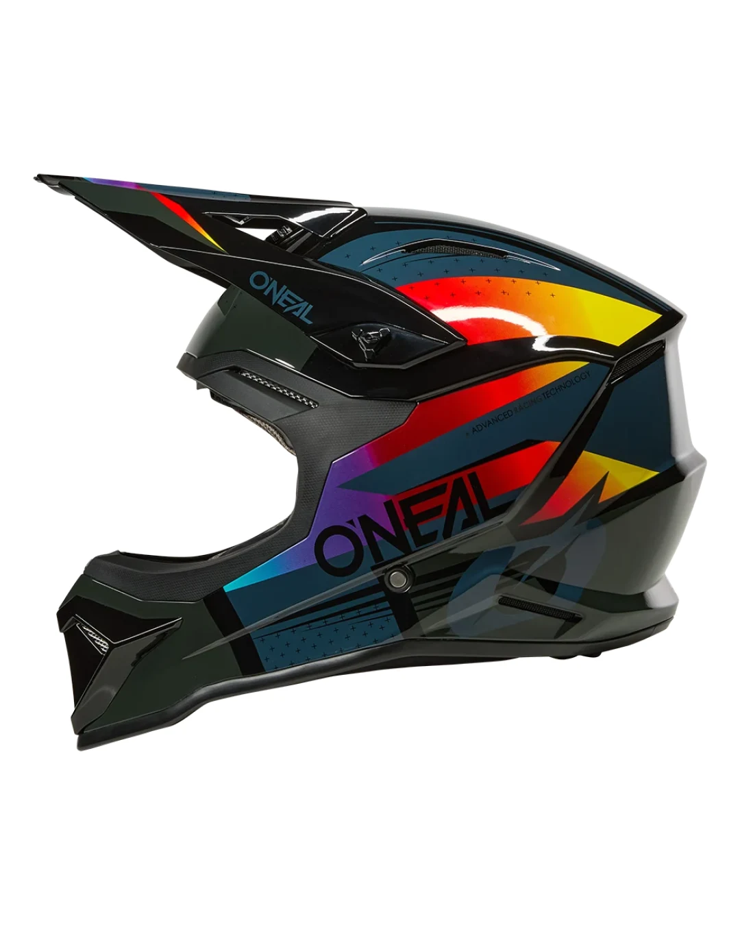 Каска O'NEAL 1SERIES RC BLACK/MULTI V.26