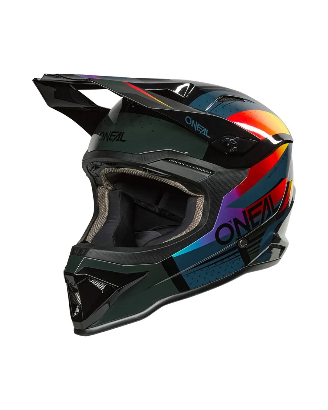 Каска O'NEAL 1SERIES RC BLACK/MULTI V.26