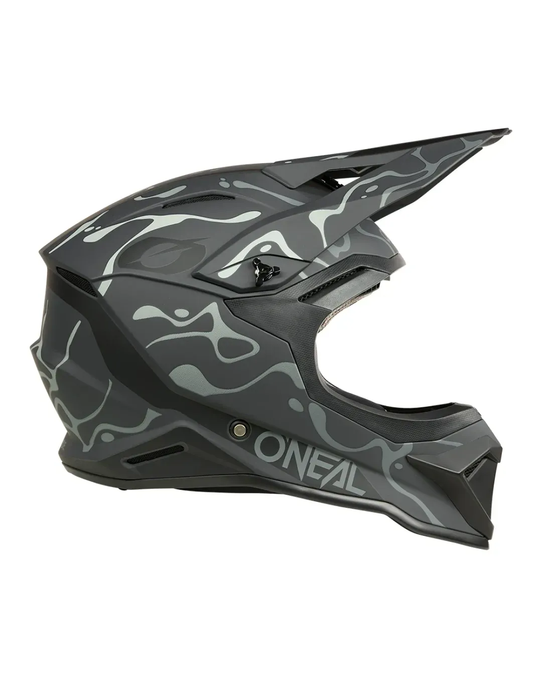 Каска O'NEAL 1SERIES SPLASH BLACK/GRAY V.26