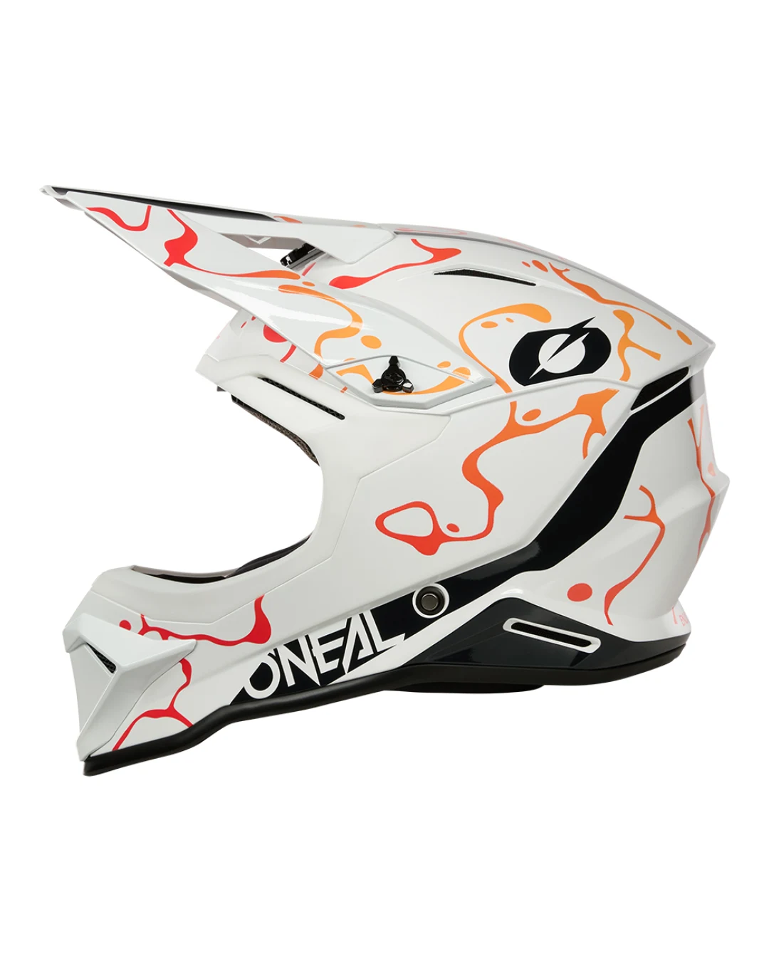 Каска O'NEAL 1SERIES SPLASH WHITE/ORANGE V.26