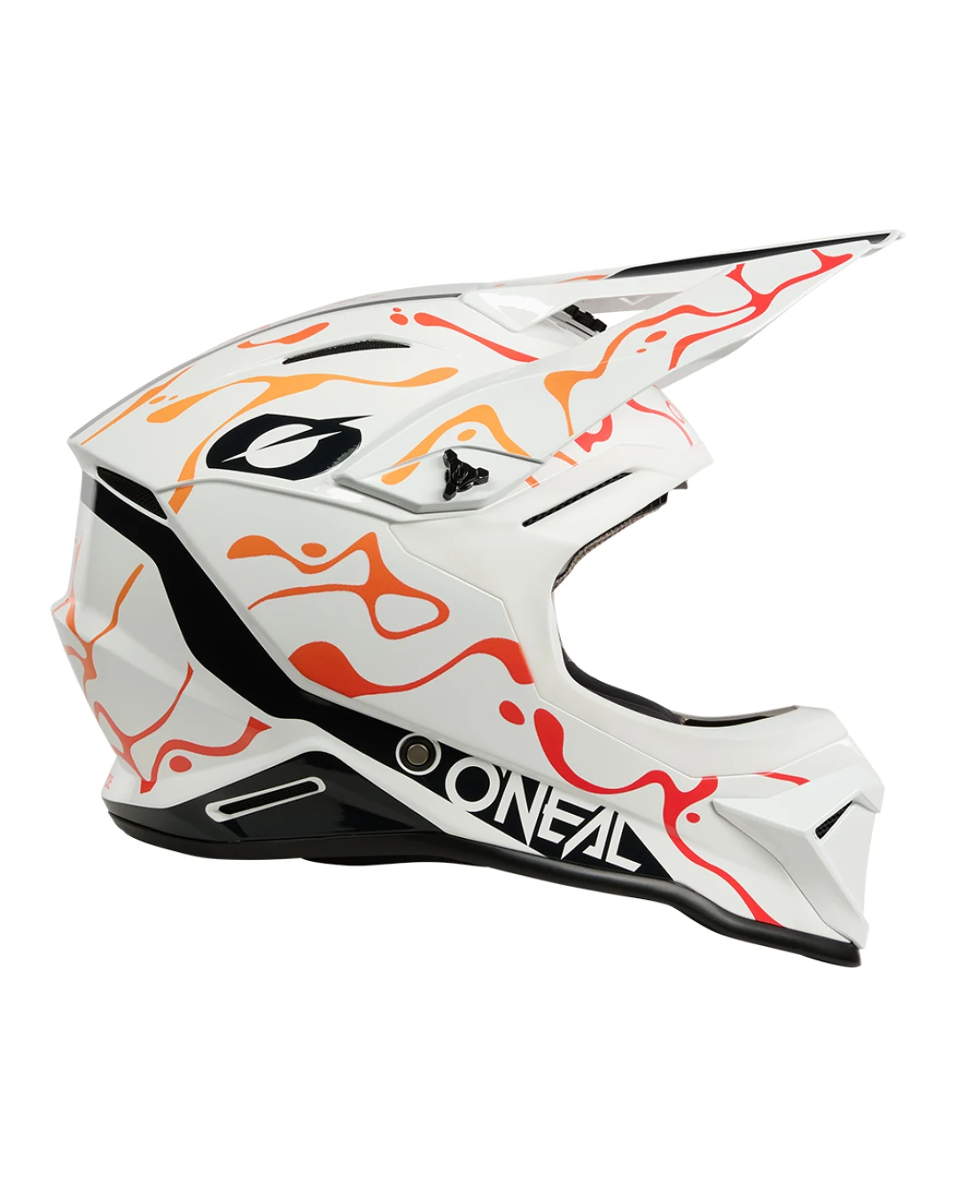 Каска O'NEAL 1SERIES SPLASH WHITE/ORANGE V.26