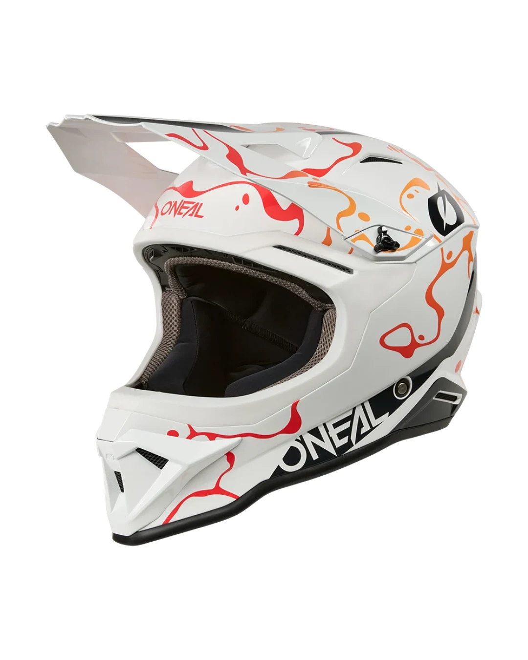 Каска O'NEAL 1SERIES SPLASH WHITE/ORANGE V.26