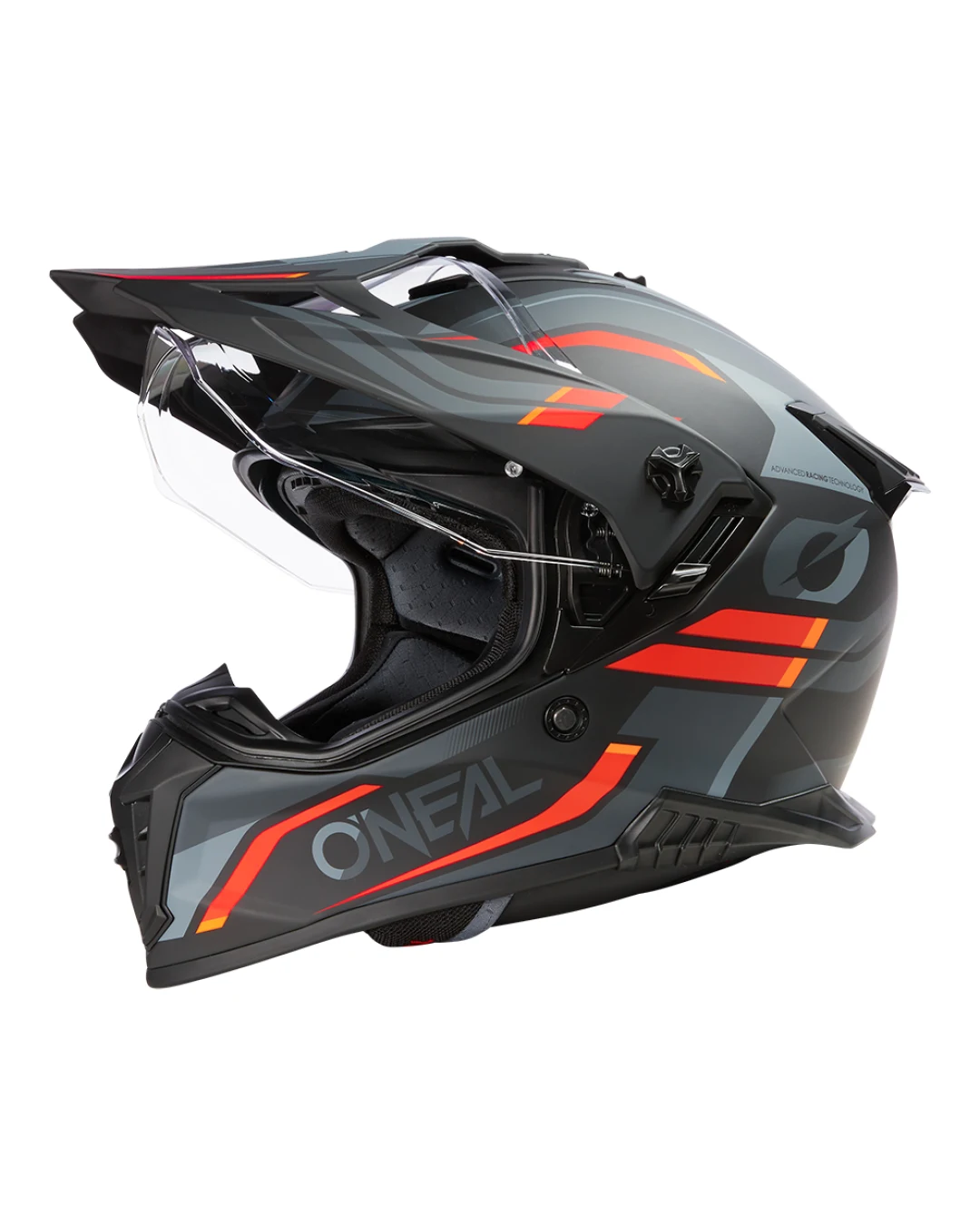 Каска O'NEAL A-SRS SPIKE BLACK/GRAY/RED