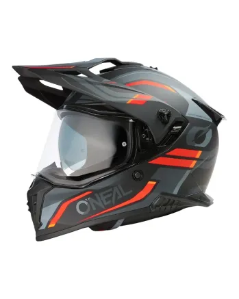 Каска O'NEAL A-SRS SPIKE BLACK/GRAY/RED