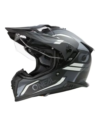 Каска O'NEAL A-SRS SPIKE BLACK/GRAY/WHITE