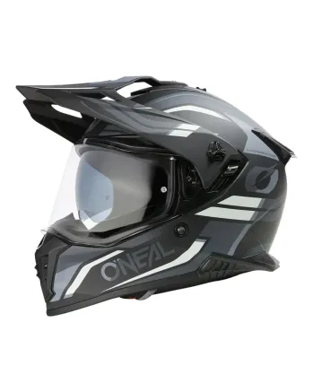 Каска O'NEAL A-SRS SPIKE BLACK/GRAY/WHITE