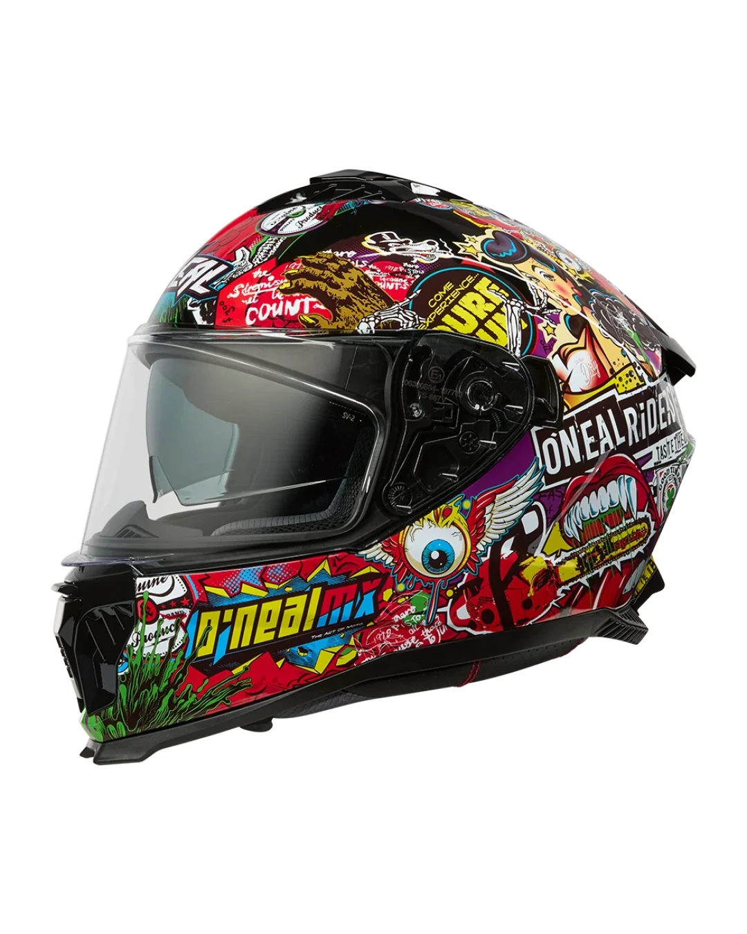 Каска O'NEAL CHALLENGER CRANK BLACK/MULTI V.25