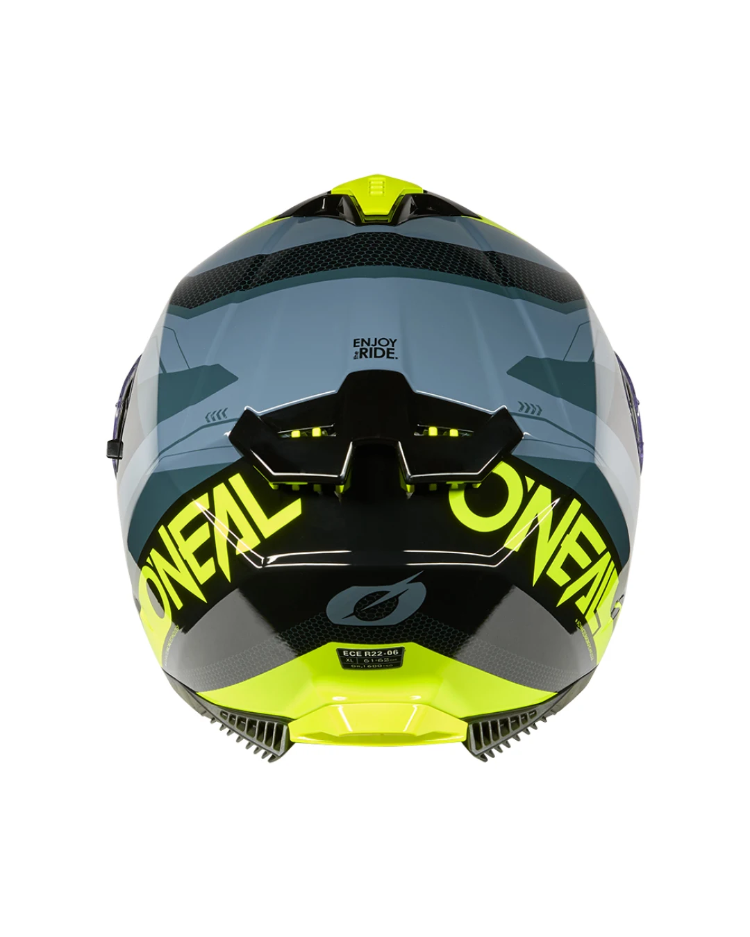 Каска O'NEAL CHALLENGER EXO BLACK/GRAY/NEON YELLOW V.25