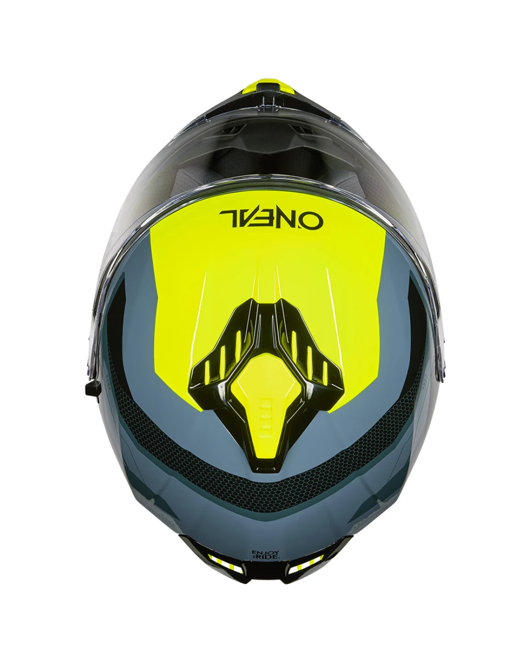 Каска O'NEAL CHALLENGER EXO BLACK/GRAY/NEON YELLOW V.25