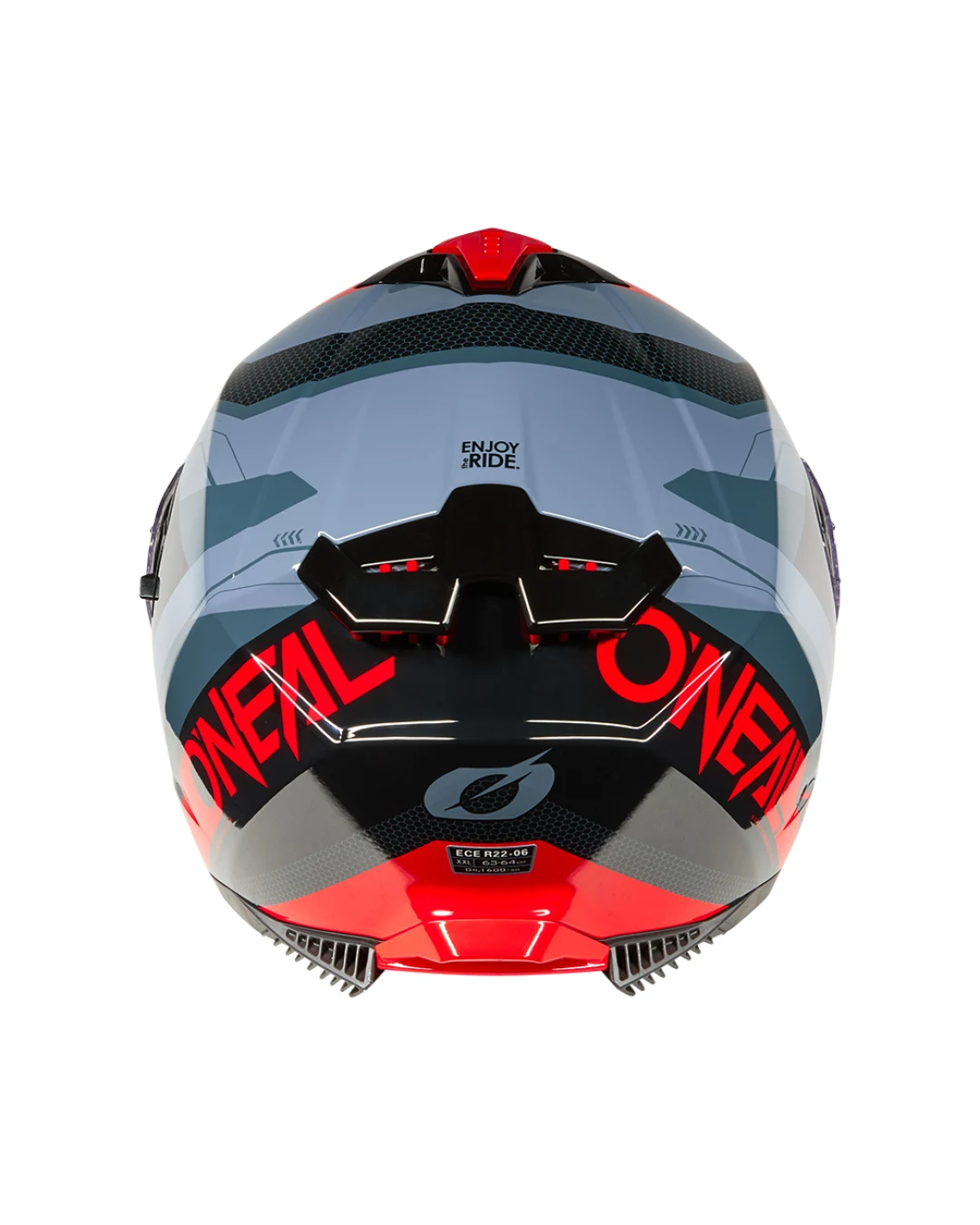 Каска O'NEAL CHALLENGER EXO BLACK/GRAY/RED V.25