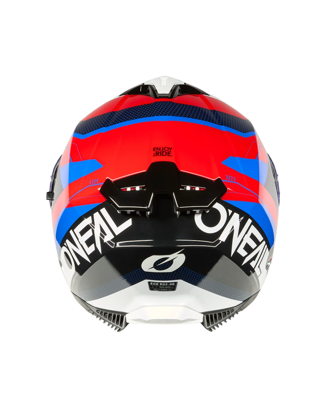 Каска O'NEAL CHALLENGER EXO BLACK/WHITE/RED/BLUE V.25
