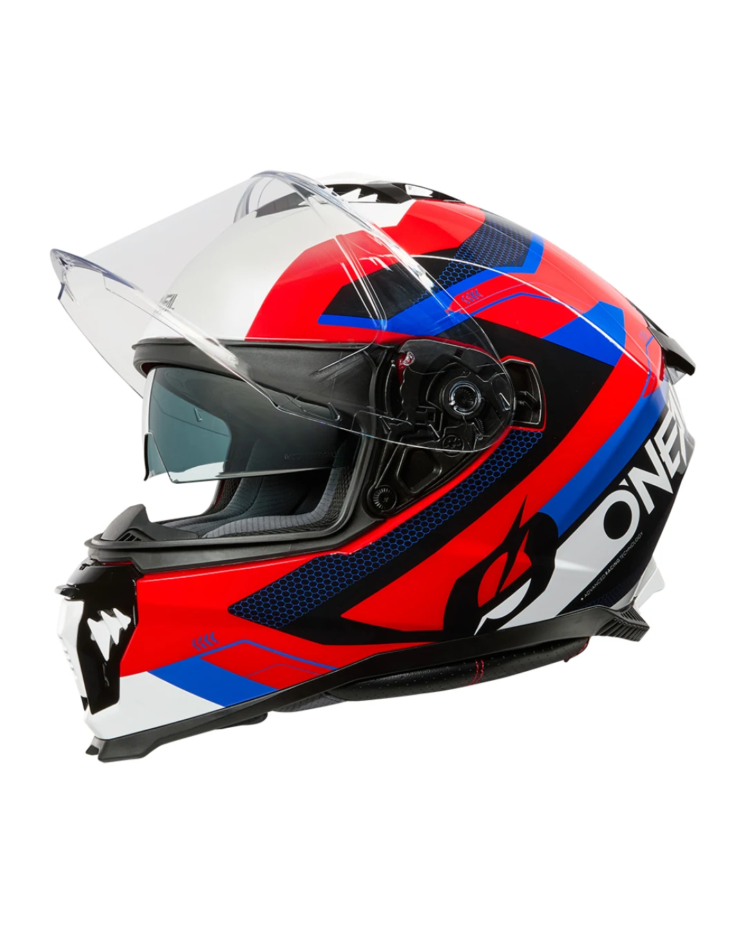 Каска O'NEAL CHALLENGER EXO BLACK/WHITE/RED/BLUE V.25