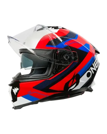 Каска O'NEAL CHALLENGER EXO BLACK/WHITE/RED/BLUE V.25