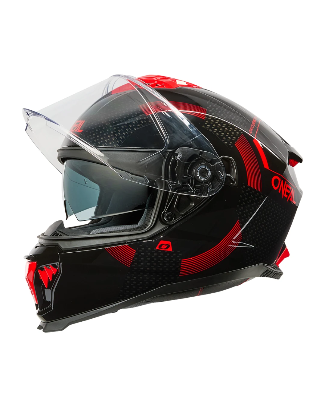 Каска O'NEAL CHALLENGER LOOP BLACK/RED V.26