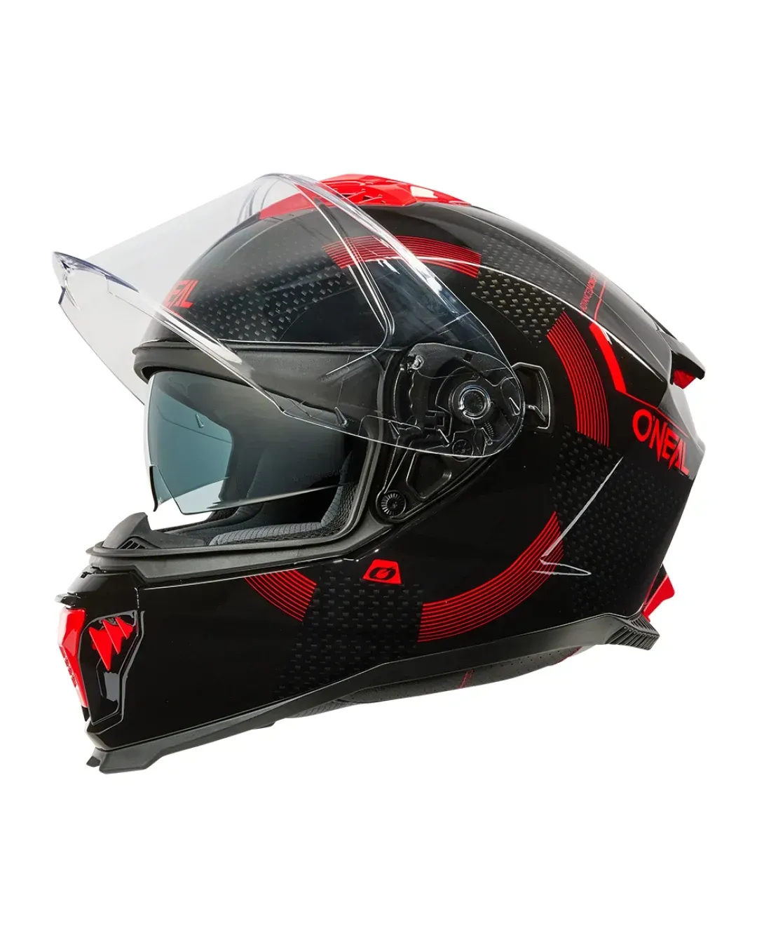 Каска O'NEAL CHALLENGER LOOP BLACK/RED V.26