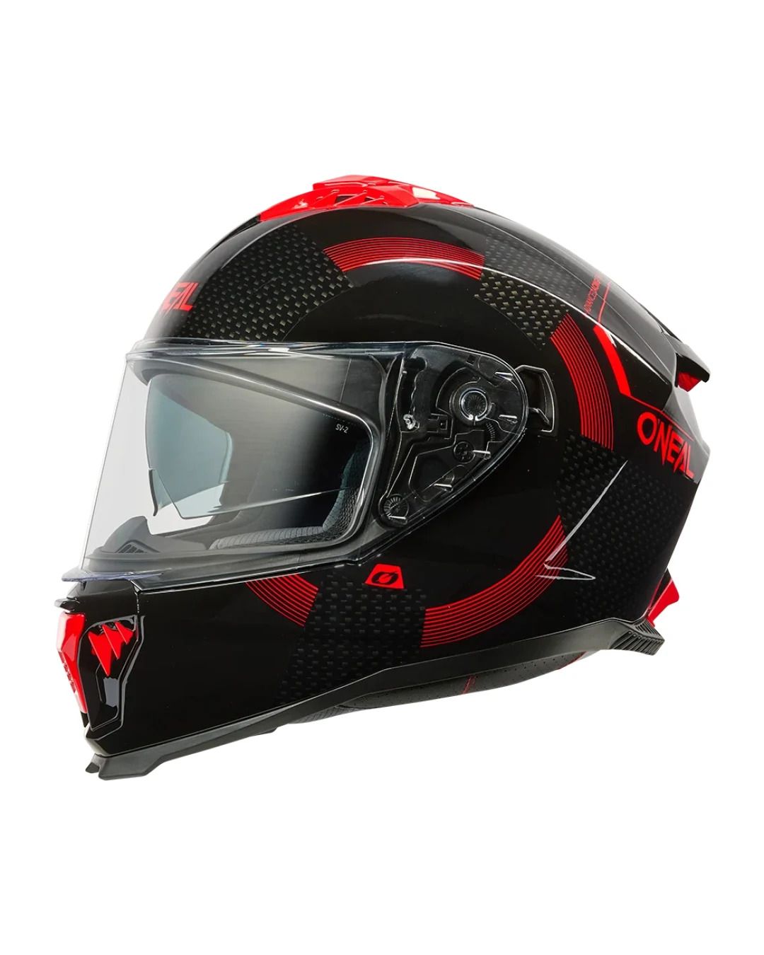 Каска O'NEAL CHALLENGER LOOP BLACK/RED V.26