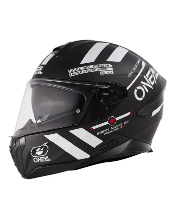 Каска O'NEAL CHALLENGER WARHAWK BLACK/WHITE/RED V.24