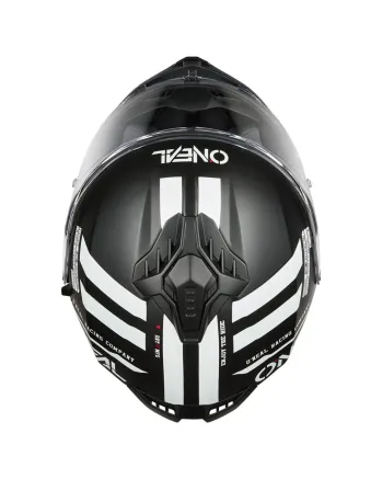 Каска O'NEAL CHALLENGER WARHAWK BLACK/WHITE/RED V.25
