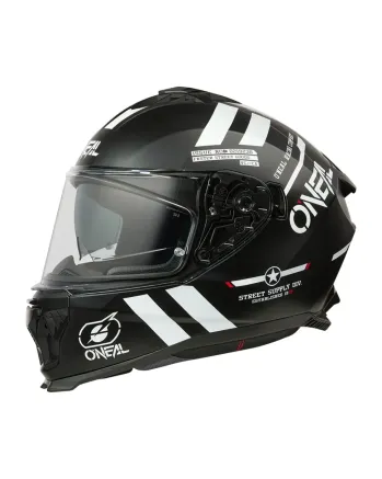 Каска O'NEAL CHALLENGER WARHAWK BLACK/WHITE/RED V.25