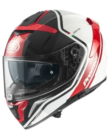 Каска PREMIER DEVIL PH 2 BLACK/WHITE/RED