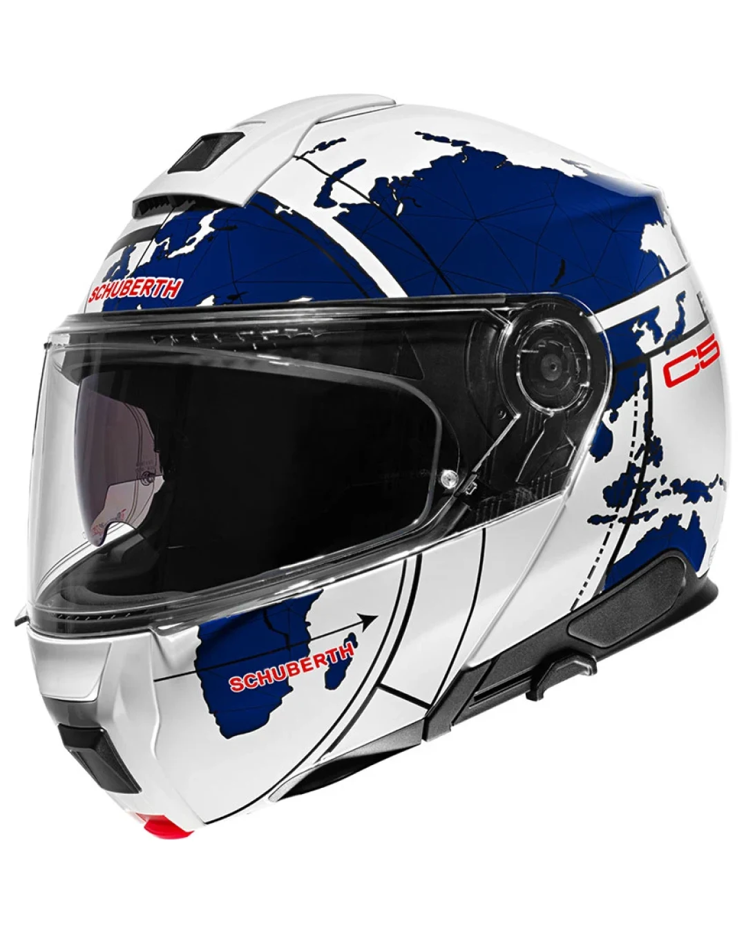 Каска SCHUBERTH C5 GLOBE BLUE