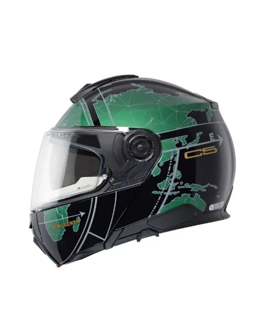 Модуларна каска Schuberth C5 Globe Green