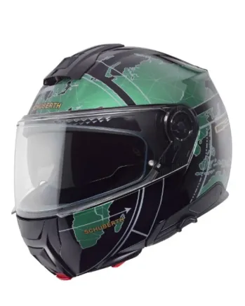 Модуларна каска Schuberth C5 Globe Green