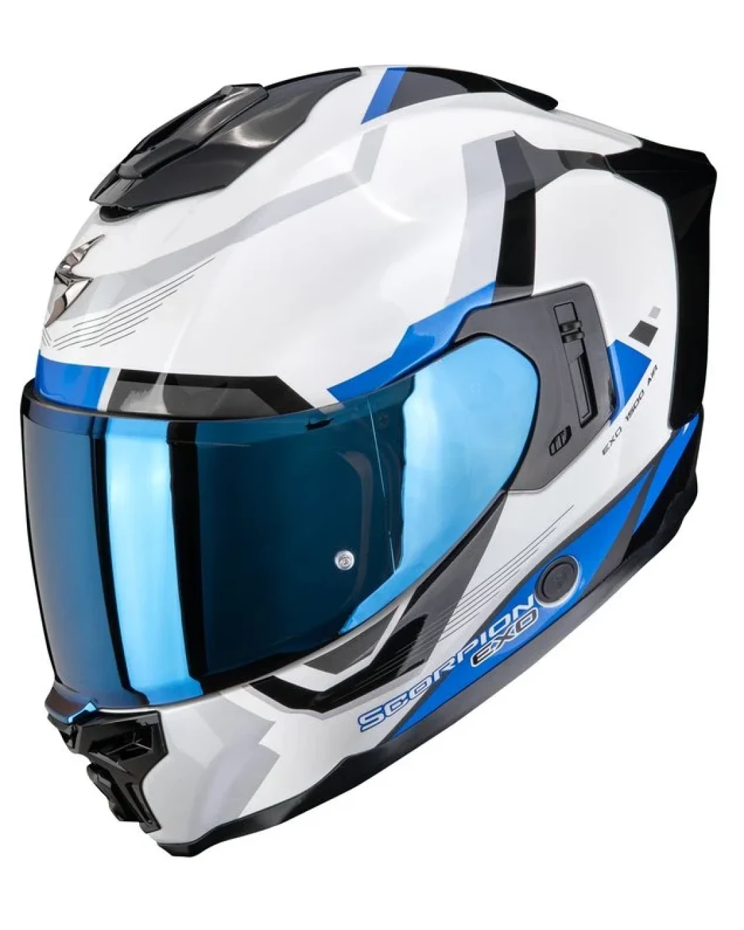Каска SCORPION EXO-1500 AIR ARENA White-Blue