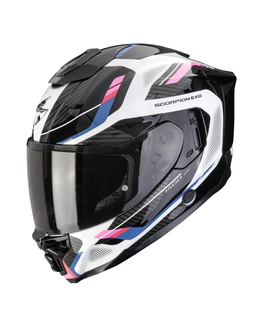 Каска SCORPION EXO-1500 AIR SLEEK white-Black-Pink