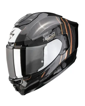Каска SCORPION EXO-1500 CARBON AIR ZITY Black-Copper