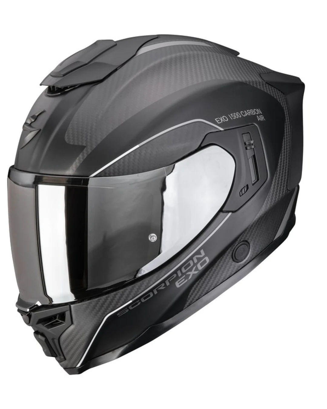 Каска SCORPION EXO-1500 CARBON AIR ZITY Black-Silver