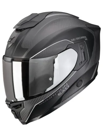 Каска SCORPION EXO-1500 CARBON AIR ZITY Black-Silver