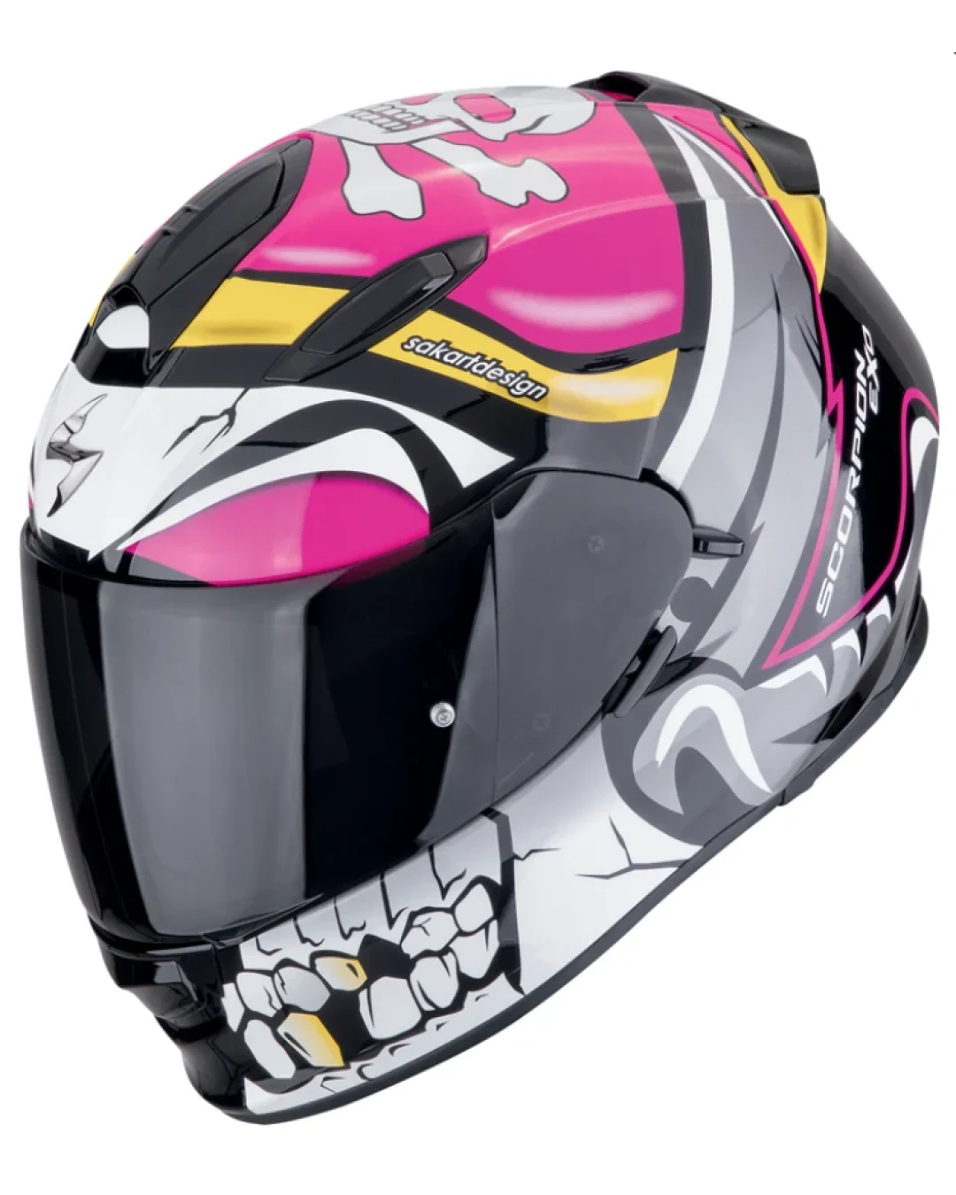 Каска SCORPION EXO-491 PIRATE Pink