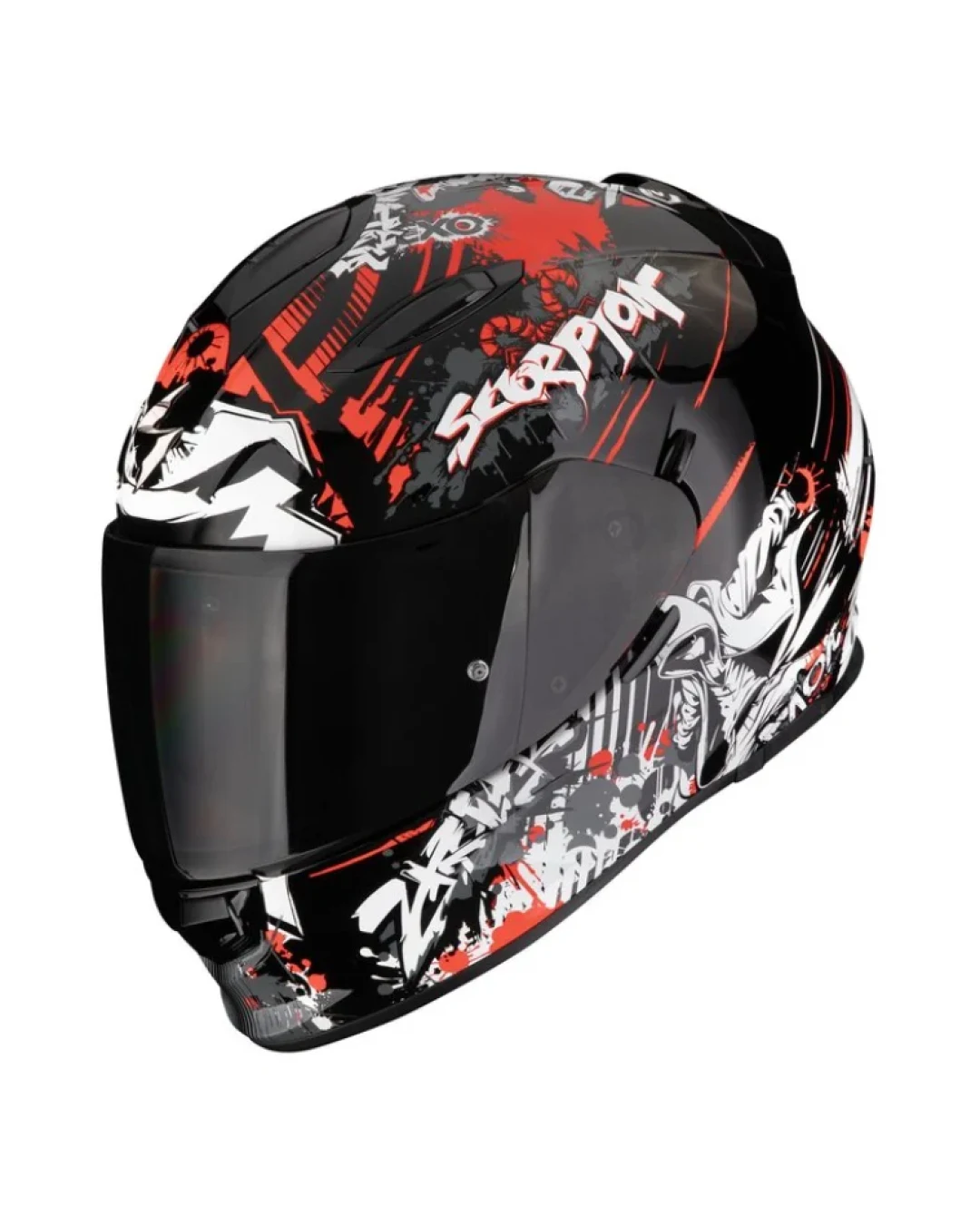 Каска SCORPION EXO-491 SPECTER Black-Red