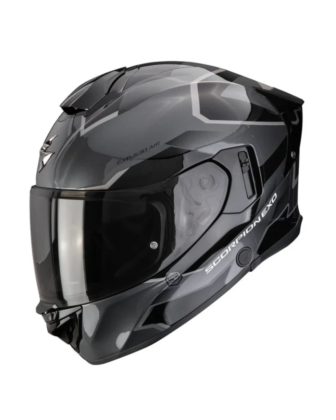 Каска SCORPION EXO-530 AIR CLIP Silver-Black
