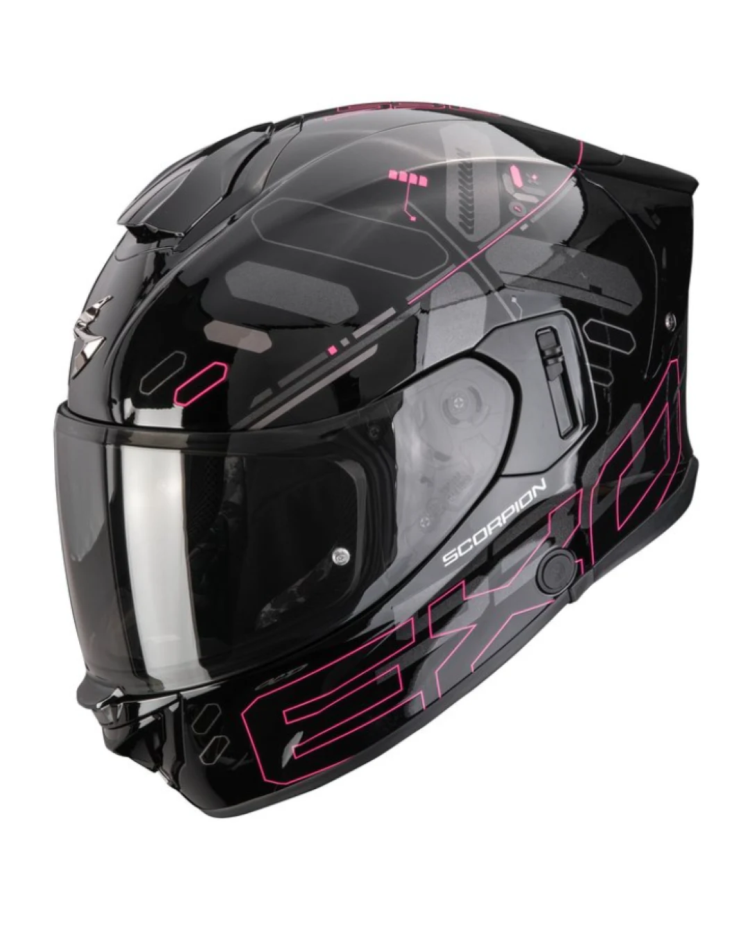 Каска SCORPION EXO-530 AIR FOND Black-Pink