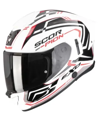 Каска SCORPION EXO-530 AIR SLOPE White-Black-Red
