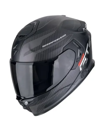 Каска SCORPION EXO-GT SP Air Flex Mattblack Silver