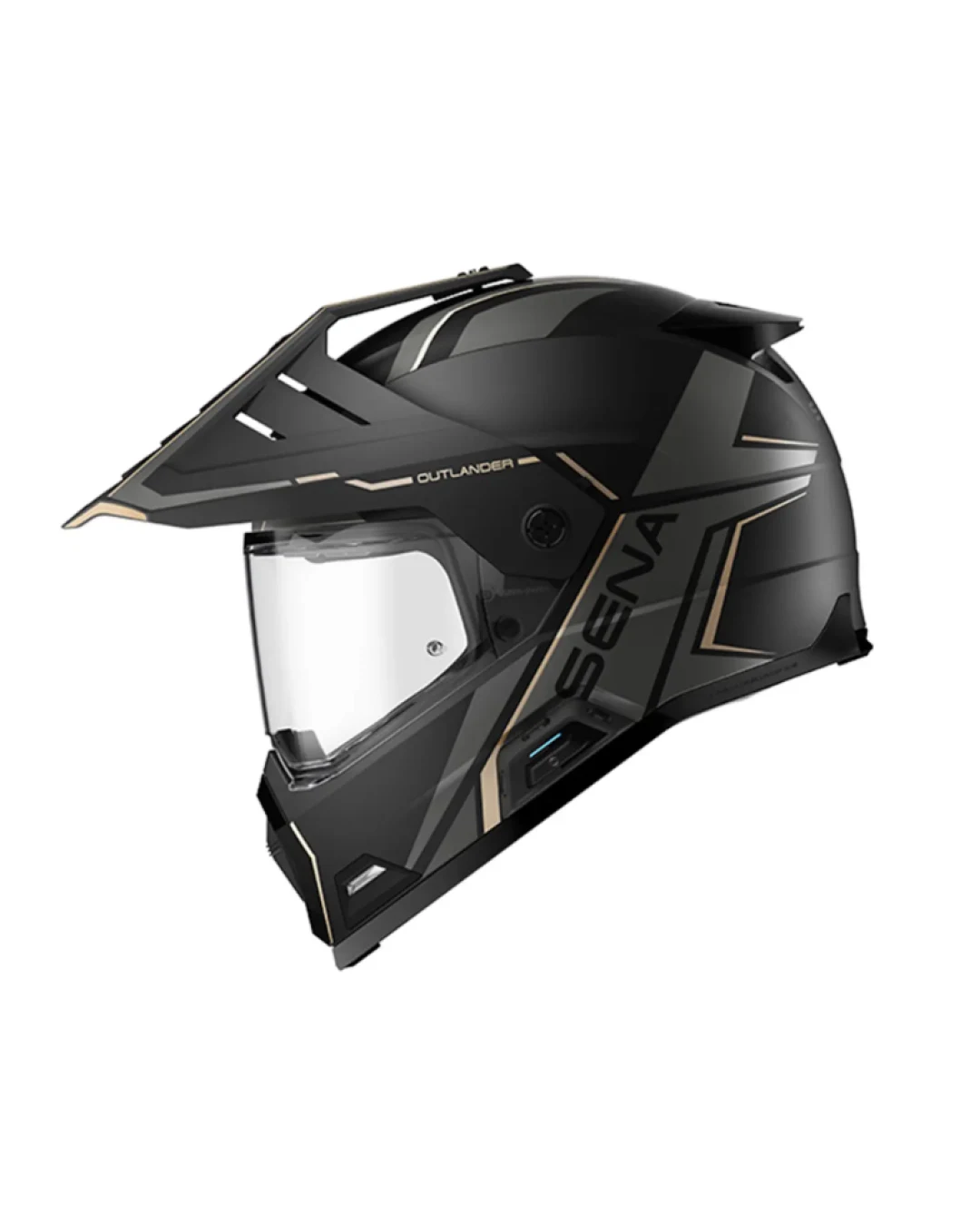 Каска SENA Outlander Flat Black