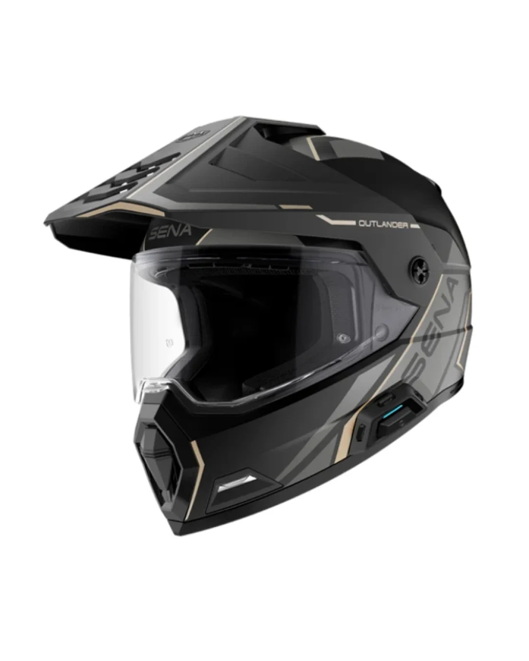 Каска SENA Outlander Flat Black